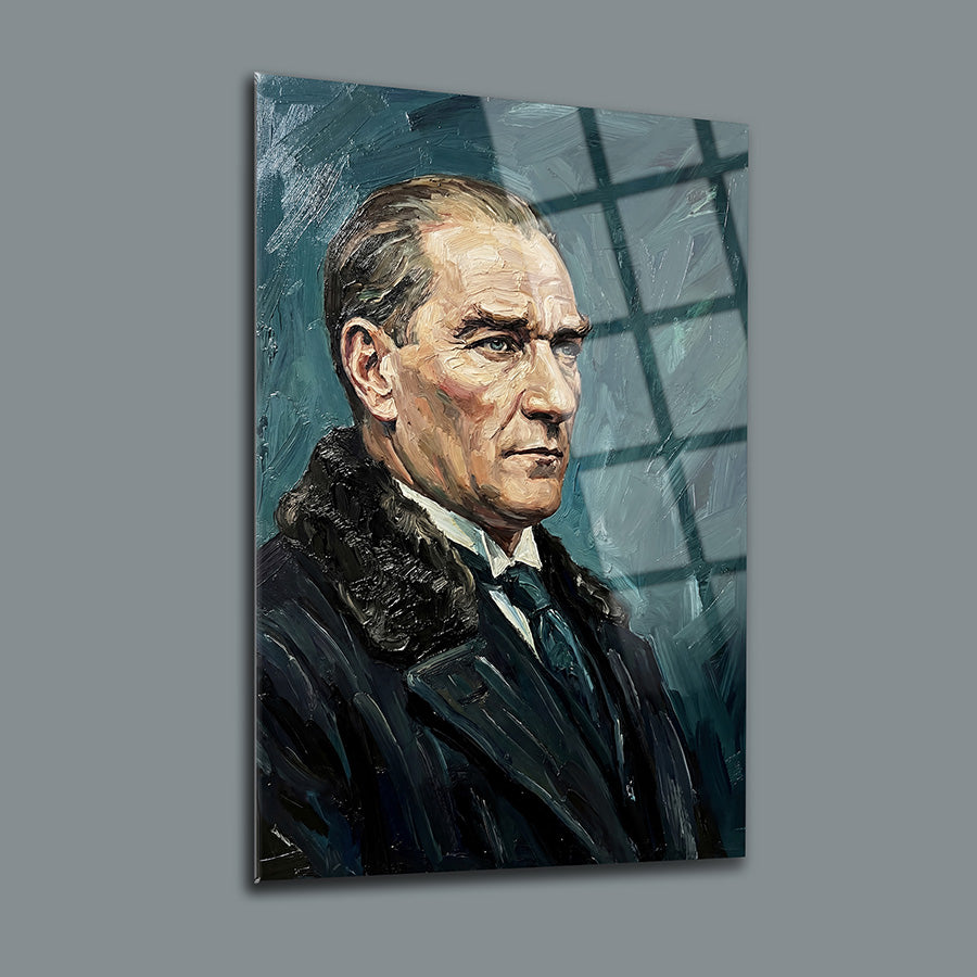 Atatürk YZ 559 Cam Tablo
