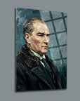 Atatürk YZ 559 Cam Tablo