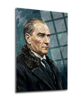 Atatürk YZ 559 Cam Tablo