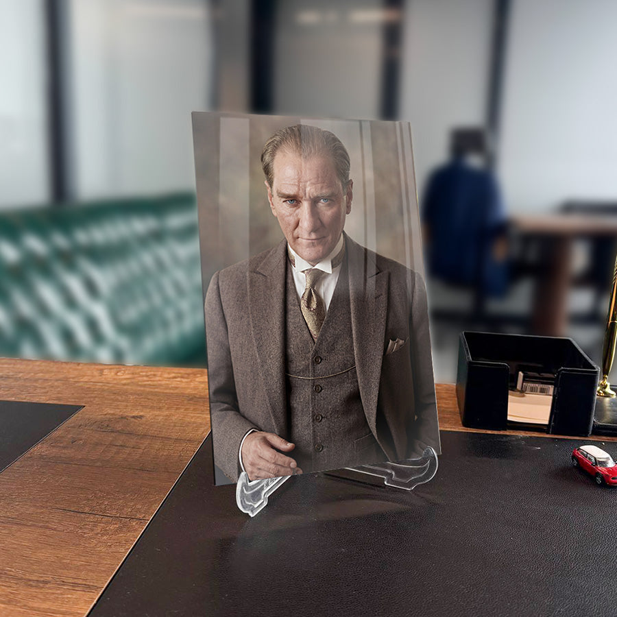 Atatürk YZ 561 Cam Tablo