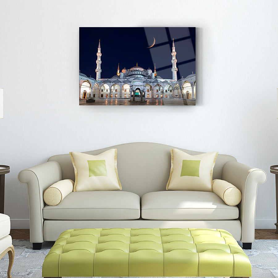 tablo,cam tablo,camdan tablo,hat sanatı,duvar dekorasyonu,ev dekorasyonu,srd concept,özel tasarım,ev hediyesi,dini tablo,islami tablo,süleymaniye cami