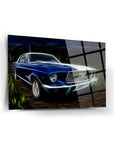 Mavi Mustang Cam Tablo