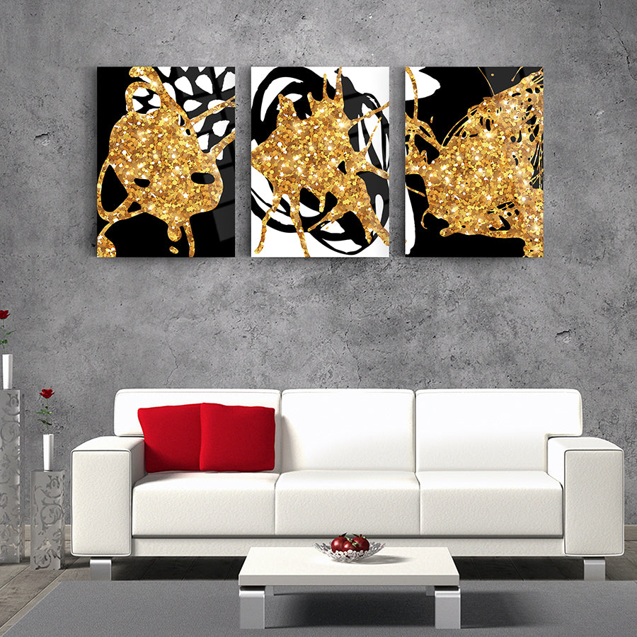 tablo,cam tablo,cam poster,duvar dekorasyonu,ev dekorasyonu,srd concept,özel tasarım,kanvas tablo,set tablo,üçlü set tablo,altın akış