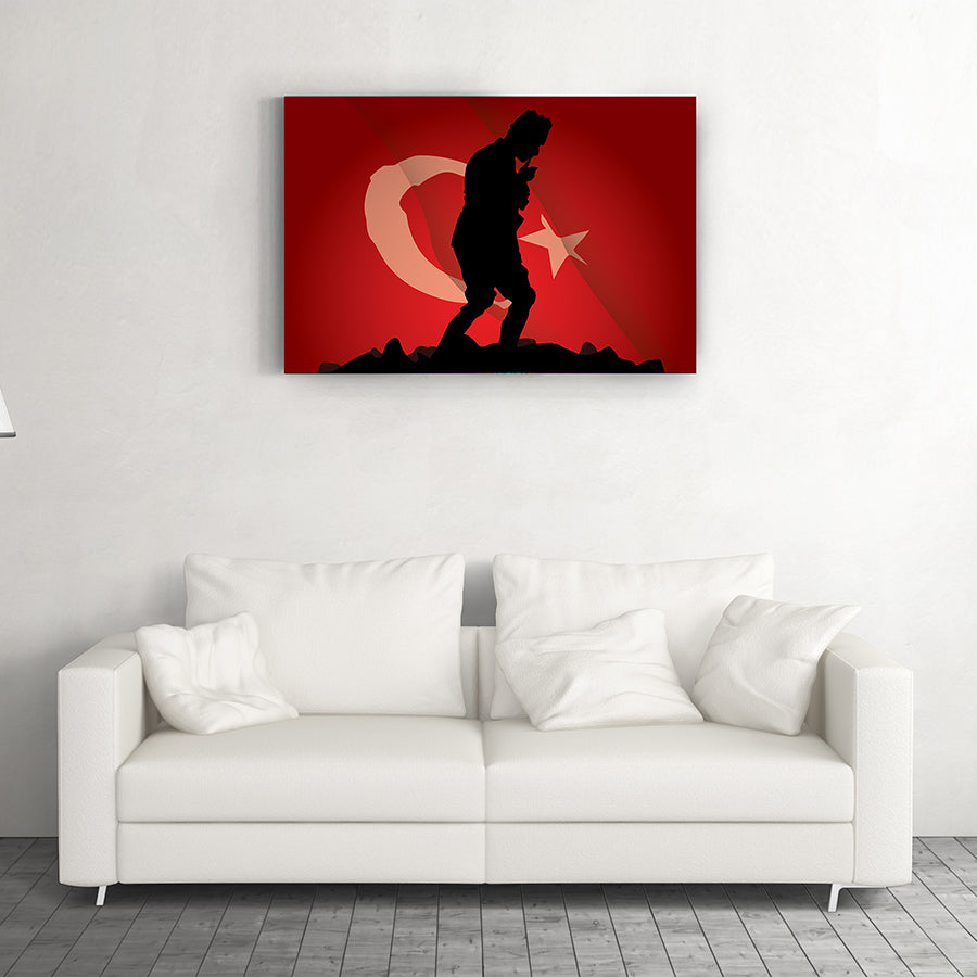 tablo,cam tablo,cam poster,kanvas tablo,duvar dekorasyonu,ev dekorasyonu,srd concept,özel tasarım,atatürk kocatepe