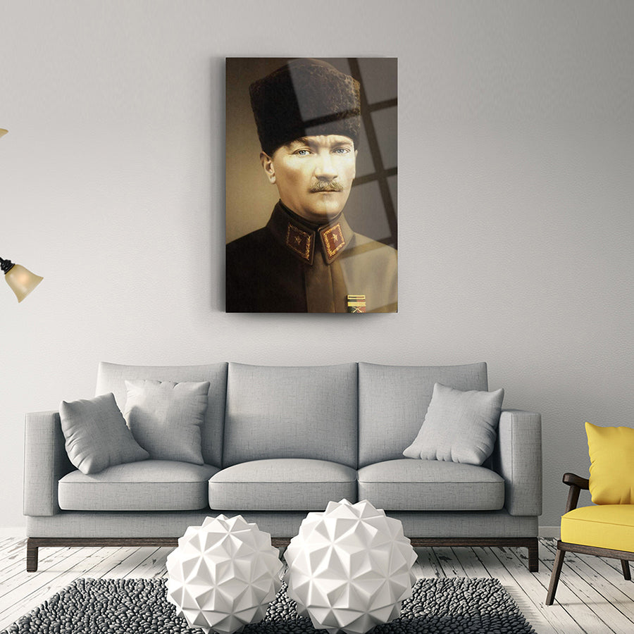 tablo,cam tablo,cam poster,kanvas tablo,duvar dekorasyonu,ev dekorasyonu,srd concept,özel tasarım,atatürk,atatürk tablo,atatürk tasarım,atatürk resim,ata fotograf