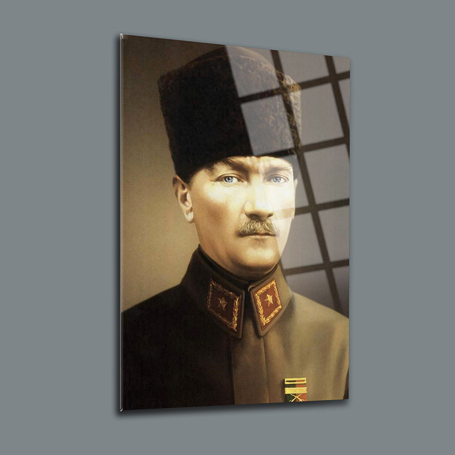 tablo,cam tablo,cam poster,kanvas tablo,duvar dekorasyonu,ev dekorasyonu,srd concept,özel tasarım,atatürk,atatürk tablo,atatürk tasarım,atatürk resim,ata fotograf