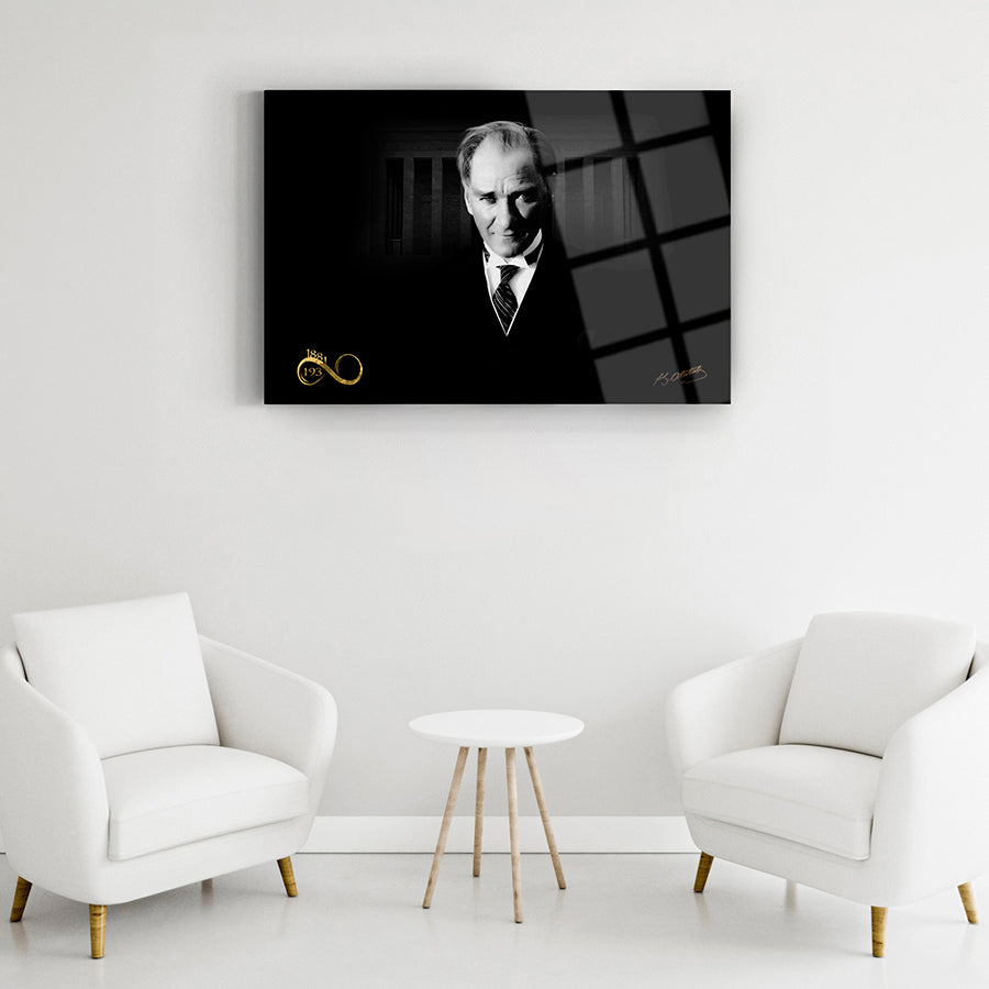 tablo,cam tablo,cam poster,kanvas tablo,duvar dekorasyonu,ev dekorasyonu,srd concept,özel tasarım,atatürk,atatürk tablo,atatürk tasarım,atatürk resim,ata fotograf