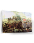 War of Independence Glass Painting