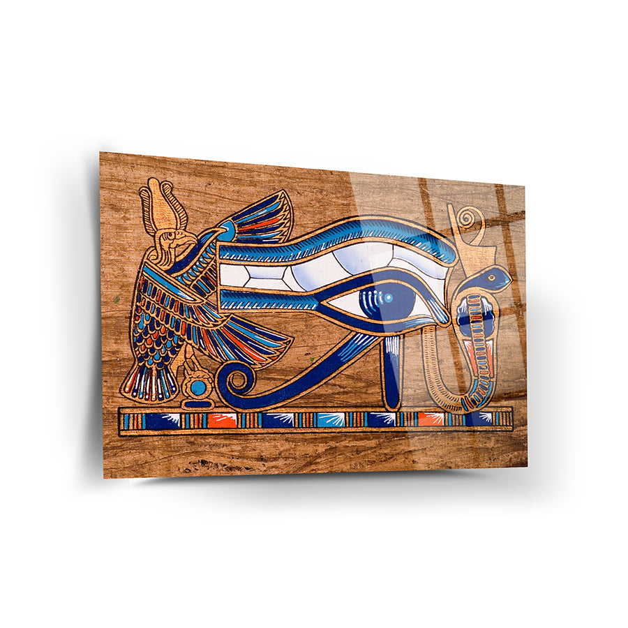 Pharaoh&#39;s Eye Glass Painting