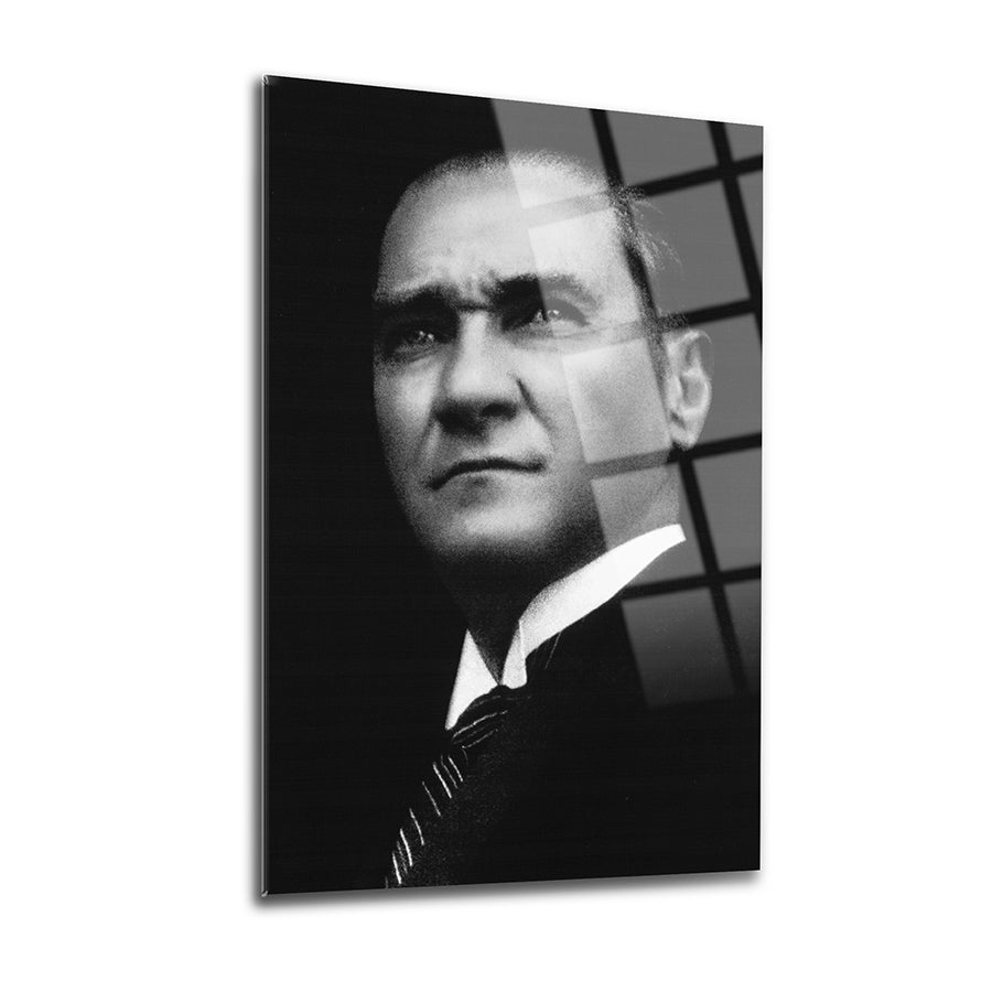 Ataturk 54 Glass Painting