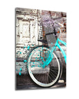Çiçekli Bisiklet Cam Tablo - SRD concept