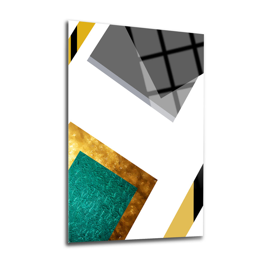 Geometrik Desen 10 Cam Tablo